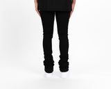 "NOW OR NEVER" FLARE STACK DENIM