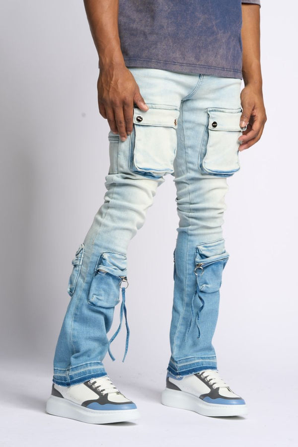 "BETTER DAYS" STACKED CARGO (LIGHT BLUE)