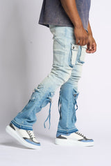 "BETTER DAYS" STACKED CARGO (LIGHT BLUE)