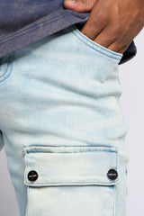 "BETTER DAYS" STACKED CARGO (LIGHT BLUE)