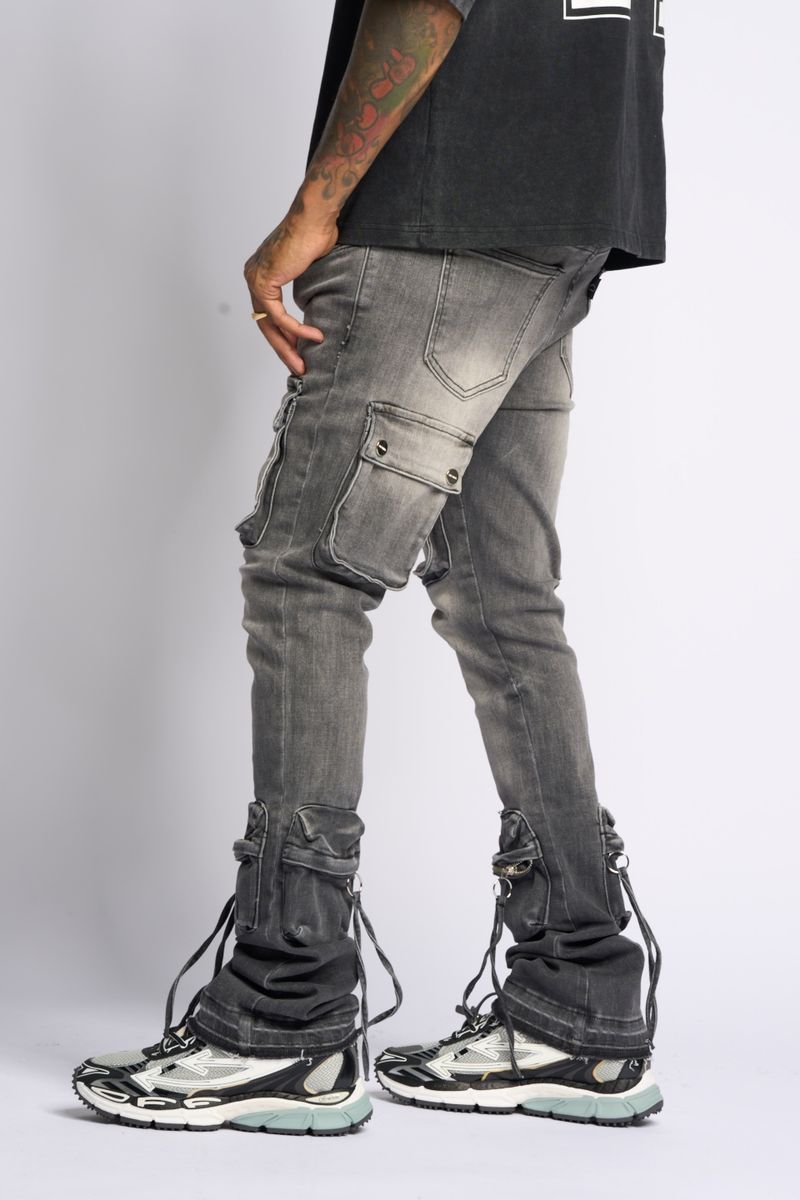"BETTER DAYS" STACKED CARGO (GREY)