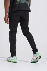 "BLACK LABEL CLEAN SKINNY" SKINNY DENIM (JET BLACK)